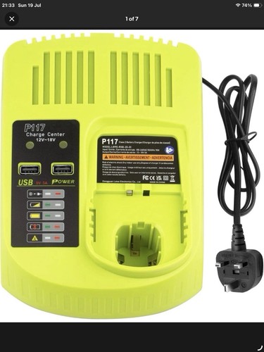 Labtec p117 battery charger - p117,