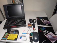 Vintage IBM Thinkpad 750C (Type 9545) - 468SL 33Mhz 36MB RAM - Complete + Spares