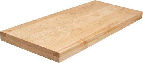 In solid maple - in., in.