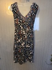 Next Linen Mix Shift Dress