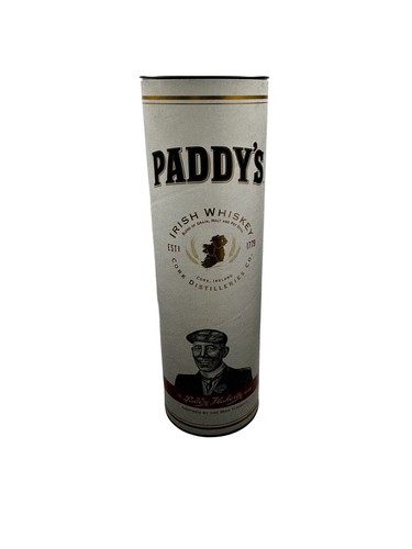 Paddy old irish whiskey - old, tin