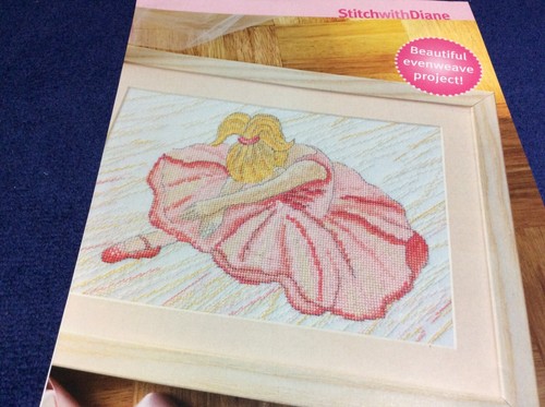 Pink ballerina cross - pink,