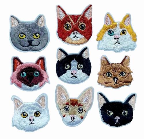 Cat patch iron - patch, on,