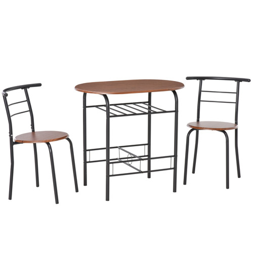 Wood bar table and - wood, set