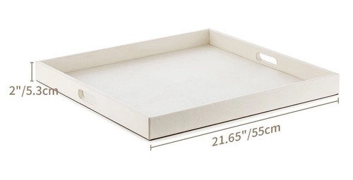 Extra large ottoman - large, tray