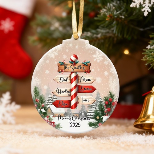 Personalised family christmas - personalised,