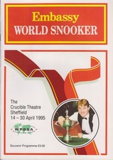 EMBASSY WORLD SNOOKER PROGRAMME 1995