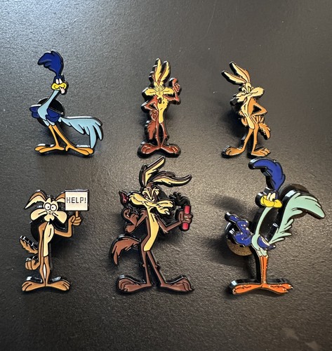 Road runner enamel pin - 6,