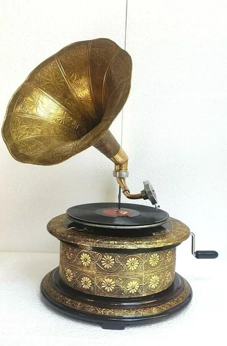 Antique hmv gramophone - antique, –