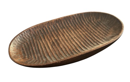 Vintage hand carved wooden - hand,