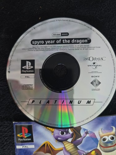Ps1 spyro year the - spyro:, dragon