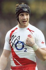 Danny Cipriani Signed 12x8