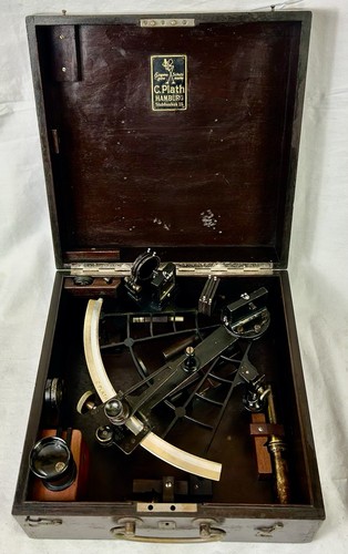 Antique plath sextant - antique, c