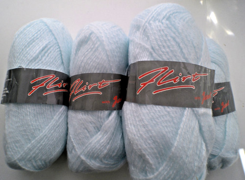Yarn light blue 100 - yarn,