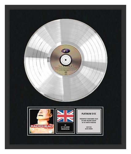 Radiohead platinum disc - -, cd