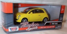Fiat 500 in Yellow opening