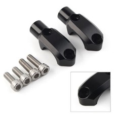 Black Mirror Mount/ Master Cylinder Clamp Fit BMW F900XR S1000XR R1200R F850GS