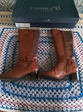 Caprice Knee High Leather