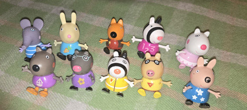 Peppa pig friends - 10,