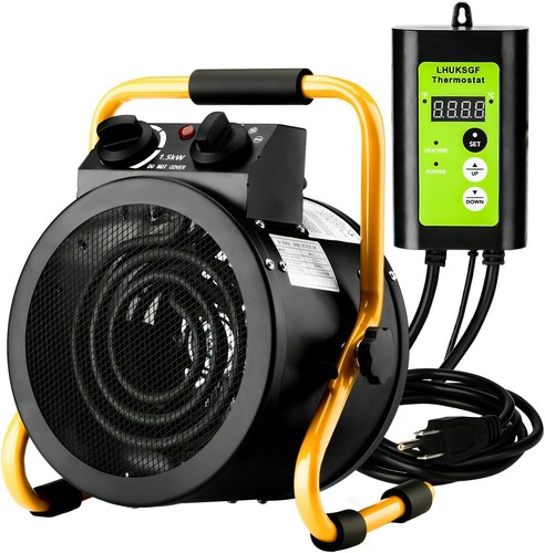 Greenhouse heater with - heater, digital