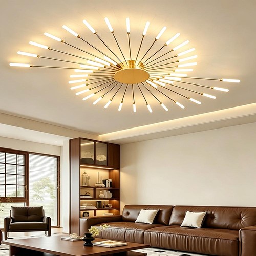 Modern ceiling light gold - modern,