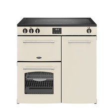 Belling Farmhouse 90cm Induction Range Cooker Cream 90Ei
