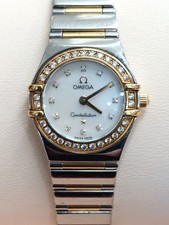 Ladies 18ct Bi-Metal Omega