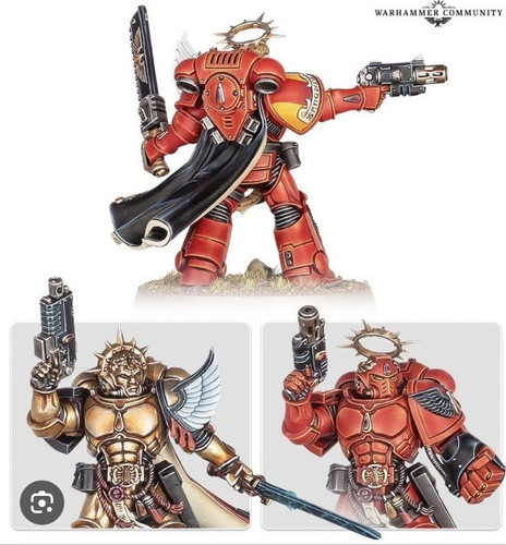 Blood angels captain - blood,
