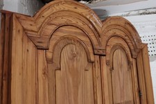 Stunning Antique Pine Corner Unit From A Stately Home 227cm High!