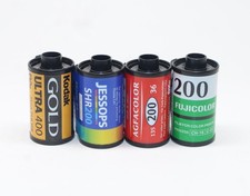 Four 35mm Film Rolls of