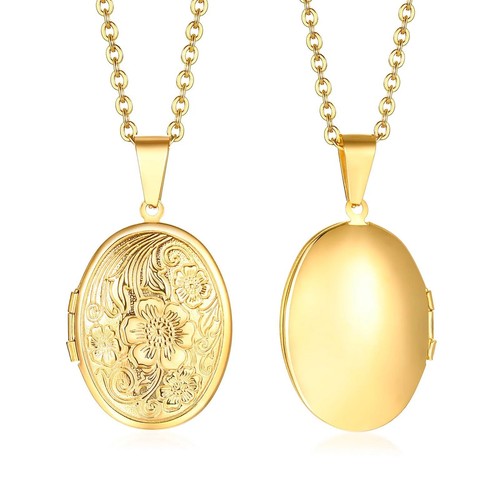 Delicate floral oval heart - oval,