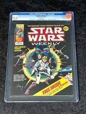 1978 Marvel UK Star Wars Weekly #1 CGC 9.6 NM+with Bonus Cut Out X-Wing Fighter!