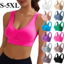 Women Seamless Yoga Sports Bra