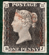 Penny grey black 1840 - grey-black,