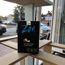 ZEN ShishaHookah Charcoal Coconut  Genuine Natural  Cubes X2BOX 1kg Apx EACH BOX