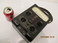 "SELECTEST" EARLY MULTI-METER by G.E.C. made in ENGLAND, BAKELITE - SUPERB