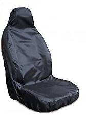 FOR VOLKSWAGEN TRANSPORTER T6 HEAVY DUTY BLACK DRIVERS VAN SEAT COVER WATERPROOF