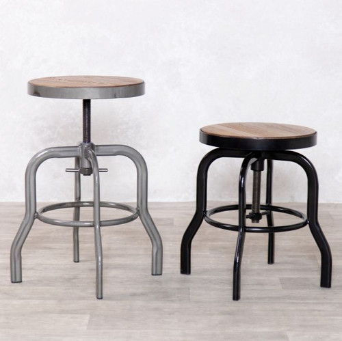 Stools adjustable metal - stools,