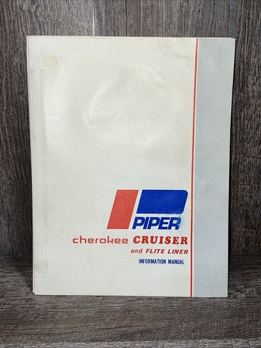Piper cherokee cruiser flite - cherokee,