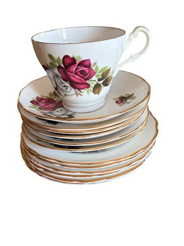 Vintage english bone china - bone,