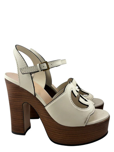 Gucci cosmos white leather - white,