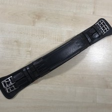 Black Leather Elasticated