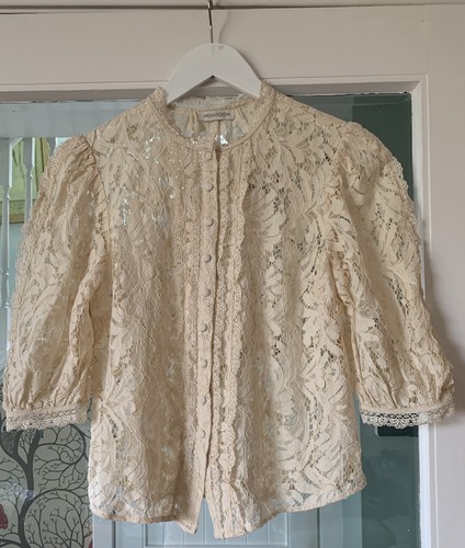 Monsoon ivory lace blouse - monsoon,