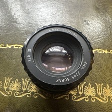 Vintage Photographic Wray London 4 1/4 inch f4.5 Supar Series III Lens