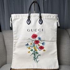 Gucci Canvas Tote Bag
