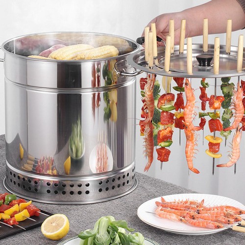 Barbecue hanging grill - barbecue,