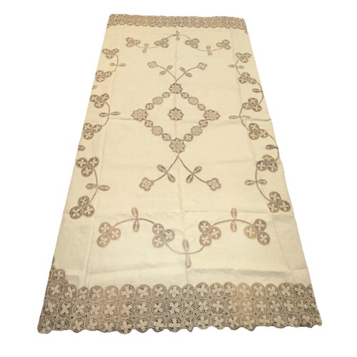 Vintage needle lace - vintage, tablecloth