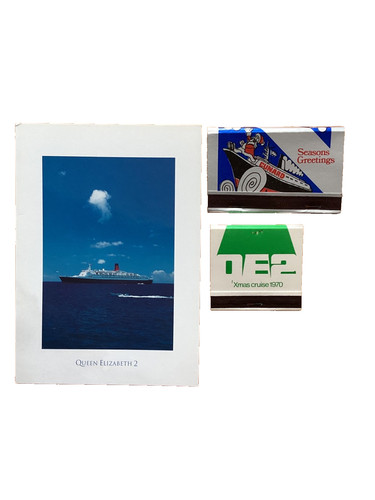 Cunard qe2 rare christmas - cunard,