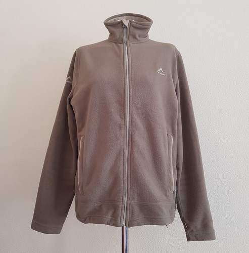 Way mens brown fleece zip - mens,
