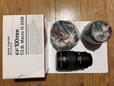 Canon 100mm f/2.8L IS USM Macro Lens –  Full Boxed  UK seller